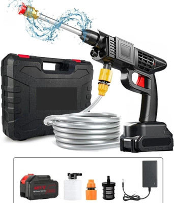 CleanCraft Pro+ Wireless Car Pressure Washer, High Pressure Spray Machine, Multi-Purpose Spray Gun