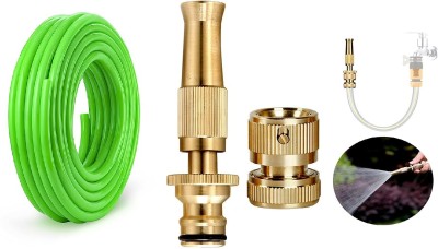 SPIRITUAL HOUSE Water Spray Gun Hose Nozzles 10 METER BRAIDED 3-LAYERED HOSE PIPE PACK OF 2 Pressure Washer