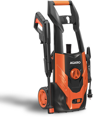 AGARO Grand 1500 Watt, 110 Bar, 6.5L/Min Flow Rate, 5 Mtr Outlet Hose, Car-Bike, High Pressure Washer