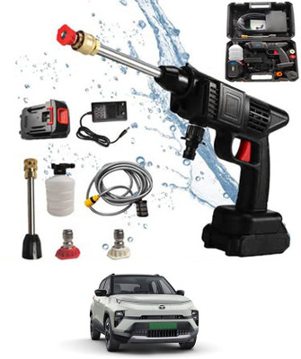 ABJD Portable Water Pressure Gun/24V/5 Meter Hose(Car/Home)-208 Pressure Washer