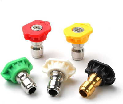 Rexmon High pressure washer multiple degree 5 tips set with soap tip Pressure Washer