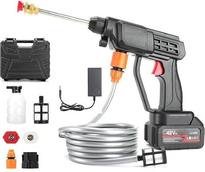 Sontox 48V Portable Pressure Washer with Rechargeable Battery12000mah Cordless Gun Pressure Washer