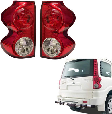 KDT Tail light/Backlight for Mahindra Scorpio T2 (Right & Left both Sides) 2006-2014 Car Reflector Light(Red)