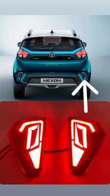 DDA ENTERPRISES NEXON MATRIX INDICATOR REFLECTOR 2021-2023 Car Reflector Light(Red)