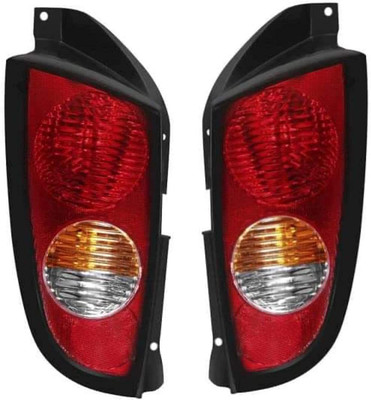 KDT Tail light/Back light for Santro Old Model (Right & Left Side) PAIR 1998-2003 Car Reflector Light(Red)