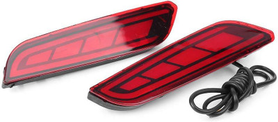 CARMART Rear Bumper Led Reflector for Crta 2018 Car Reflector Light(Red)