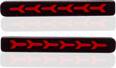 GONAMA Bumper Led Car Reflector Light-Breeza C Non-Matrix (Red) Car Reflector Light(Red)