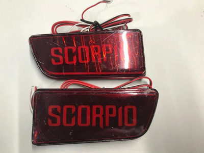 GONAMA Bumper Reflector Led light Car Fancy Lights(Red)