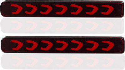 GONAMA Bumper Led Car Reflector Light-Breeza D Non-Matrix Car Reflector Light(Red)