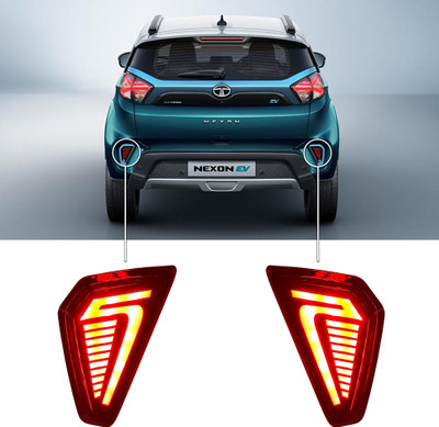 SMOXY Tata Nexon 2021(Matrix) Reflector with Scan Car Reflector Light(Red)