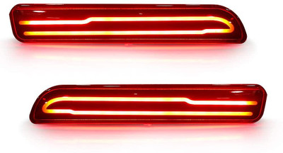 INDMOTIVE Swift Reflector 2024 Model C (NON - MATRIX) Car Rear Bumper LED Light Car Reflector Light(Red)