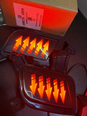 Ride2joy 2024 Car Reflector Light(Red)