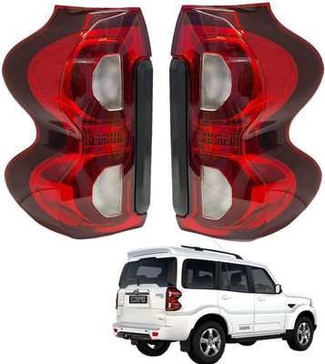 KDT Taillight/Backlight set for Mahindra Scorpio (Right & Left Sides) RED 2014-NOW Car Reflector Light(Red)