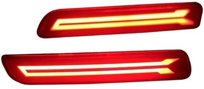 INDMOTIVE Swift Reflector 2024 Model E (MATRIX) Car Rear Bumper LED Light Car Reflector Light(Red)