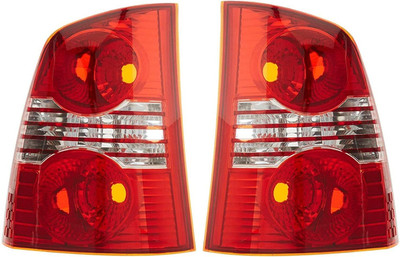 KDT Tail light/Back light For Hyundai Santro Xing (Right & Left Side) 2003-2014 Car Reflector Light(Red)