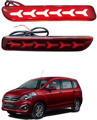 GONAMA Car Reflector Light Led Brake Light for Bumper Rear, Back Suitable Ma-ru-ti sg29 Car Reflector Light(Red)