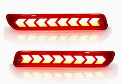 GONAMA CAR REAR REFLECTOR LED BRAKE LIGHT (RED) Car Reflector Light(Red)