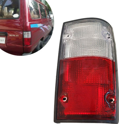 Apsmotiv Tail light/Back light assembly For Qualis Old Model real lamp Right/Driver Side Car Reflector Light(Red, White)