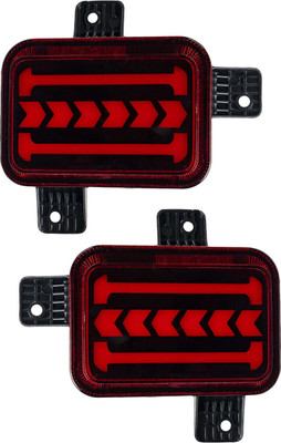 GONAMA Bumper Led Car Reflector Light-TH_ AR H Car Reflector Light(Red)