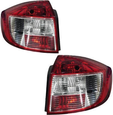 KDT Tail light/Backlight for Maruti SX4 (Right & Left Side) PAIR 2007-2015 Car Reflector Light(Red)