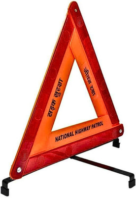 Autocastle Universal Emergency Reflector Triangle with Double Stand Car Reflector Light(Red)