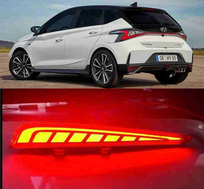 Starleo I20 bumper light Car Reflector Light(Mullti Color)