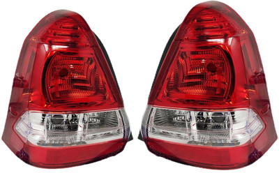 KDT Tail light/Backlight for Toyota Etios Sedan (Right & Left both sides) 2010-2020 Car Reflector Light(Red)