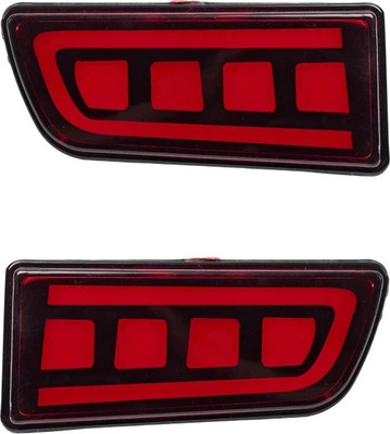 GONAMA Bumper Led Car Reflector Light-SCOR PIO D Non-Matrix Car Reflector Light(Red)