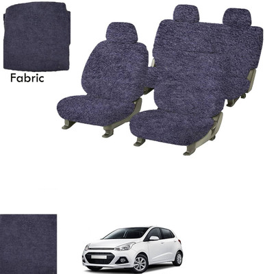 Crokrok Fabric Car Seat Cover For Hyundai i10 Active(Front Detachable Headrest, Mono Back Seat, With Back Seat Arm Rest, 5 Seater, 2 Back Seat Head Rests)