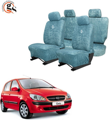 GSE Cotton Car Seat Cover For Hyundai Getz(Front Detachable Headrest, Mono Back Seat, Without Back Seat Arm Rest, 5 Seater)