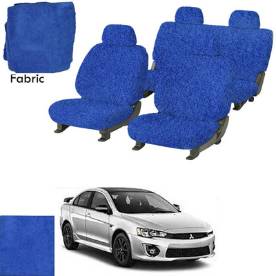 Crokrok Fabric Car Seat Cover For Mitsubishi Lancer(Front Detachable Headrest, Mono Back Seat, With Back Seat Arm Rest, 5 Seater, 2 Back Seat Head Rests)