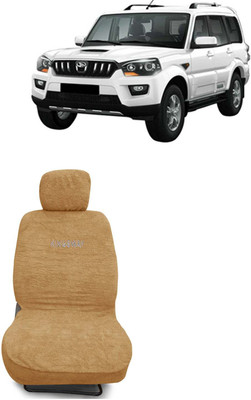 Kingsway Cotton Car Seat Cover For Mahindra Scorpio(Detachable Head Rest, 7 Seater)