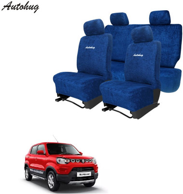Autohug Cotton Car Seat Cover For Maruti S-Presso(Fixed Head Rest, Mono Back Seat, Without Back Seat Arm Rest, 5 Seater)