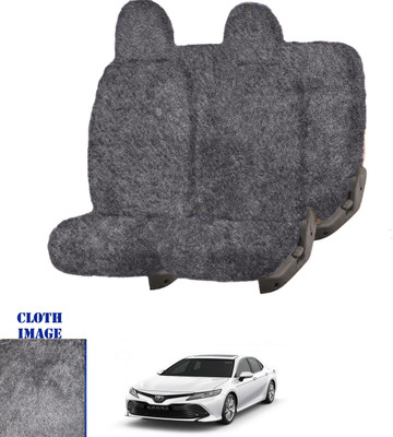 REPLEY Cotton Car Seat Cover For Toyota New Camry(Front Detachable Headrest, Without Back Seat Arm Rest, 5 Seater, 2 Back Seat Head Rests)