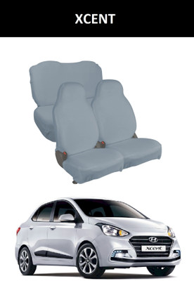 Autoxygen Cotton Car Seat Cover For Hyundai Xcent(Fixed Head Rest, Mono Back Seat, Without Back Seat Arm Rest, 5 Seater, 2 Back Seat Head Rests)