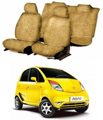 GSE Cotton Car Seat Cover For Tata Nano(Fixed Head Rest, Mono Back Seat, 5 Seater)