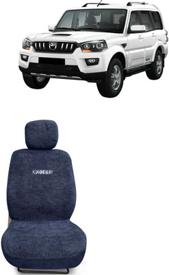 Kingsway Cotton Car Seat Cover For Mahindra Scorpio(Fixed Head Rest, 7 Seater)