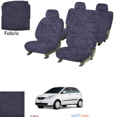 Crokrok Fabric Car Seat Cover For Tata Indica Vista(Front Detachable Headrest, Mono Back Seat, With Back Seat Arm Rest, 5 Seater, 2 Back Seat Head Rests)