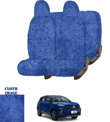 REPLEY Cotton Car Seat Cover For MG Hector Plus(Front Detachable Headrest, Without Back Seat Arm Rest, 7 Seater, 2 Back Seat Head Rests)