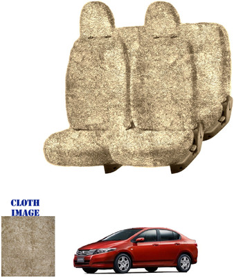 REPLEY Cotton Car Seat Cover For Honda City Type 1(Front Detachable Headrest, Without Back Seat Arm Rest, 5 Seater, 2 Back Seat Head Rests)