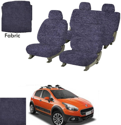Crokrok Fabric Car Seat Cover For Fiat Avventura(Front Detachable Headrest, Mono Back Seat, With Back Seat Arm Rest, 5 Seater, 2 Back Seat Head Rests)