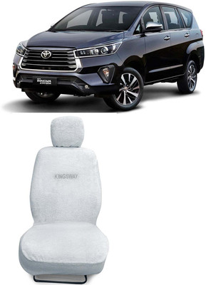 Kingsway Cotton Car Seat Cover For Toyota Innova Crysta(Fixed Head Rest, 8 Seater)
