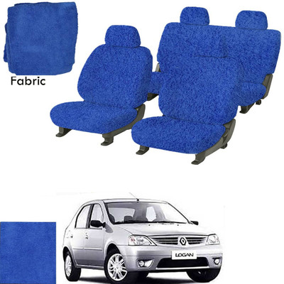 Crokrok Fabric Car Seat Cover For Mahindra Logan(Front Detachable Headrest, Mono Back Seat, With Back Seat Arm Rest, 5 Seater, 2 Back Seat Head Rests)
