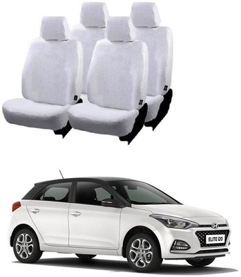 CushionCrafters Cotton Car Seat Cover For Hyundai Elite i20(All Detachable Headrest, Split Back Seat, Without Back Seat Arm Rest, 5 Seater, 2 Back Seat Head Rests)