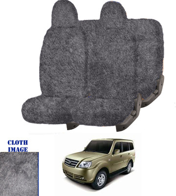 REPLEY Cotton Car Seat Cover For Tata Sumo Grande(Front Detachable Headrest, Without Back Seat Arm Rest, 10 Seater, 2 Back Seat Head Rests)