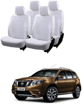 Autohug Cotton Car Seat Cover For Nissan Terrano(All Detachable Headrest, Mono Back Seat, With Back Seat Arm Rest, 5 Seater, 2 Back Seat Head Rests)