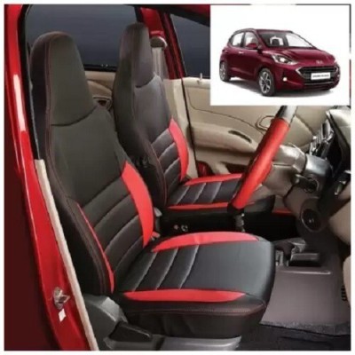 autodesign PU Leather Car Seat Cover For Hyundai Grand i10 NIOS(Fixed Head Rest, Split Back Seat, Without Back Seat Arm Rest, 5 Seater, 2 Back Seat Head Rests)