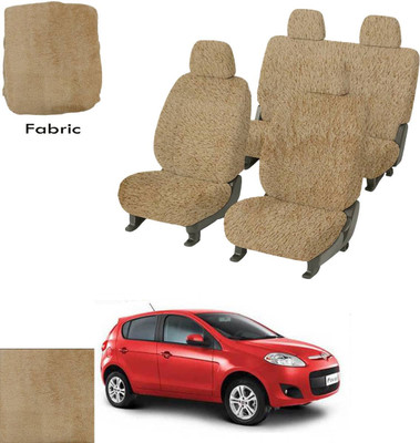 Crokrok Fabric Car Seat Cover For Fiat Palio(Front Detachable Headrest, Mono Back Seat, With Back Seat Arm Rest, 5 Seater, 2 Back Seat Head Rests)