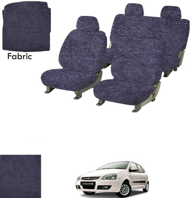 Crokrok Fabric Car Seat Cover For Tata Indica V2(Front Detachable Headrest, Mono Back Seat, With Back Seat Arm Rest, 5 Seater, 2 Back Seat Head Rests)