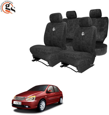 GSE Cotton Car Seat Cover For Tata Indigo CS(Front Detachable Headrest, Mono Back Seat, Without Back Seat Arm Rest, 5 Seater)